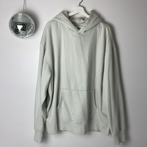 🌫️ OLD NAVY light grey hoodie hooded sweatshirt & joggers sweatpants set 🌫️